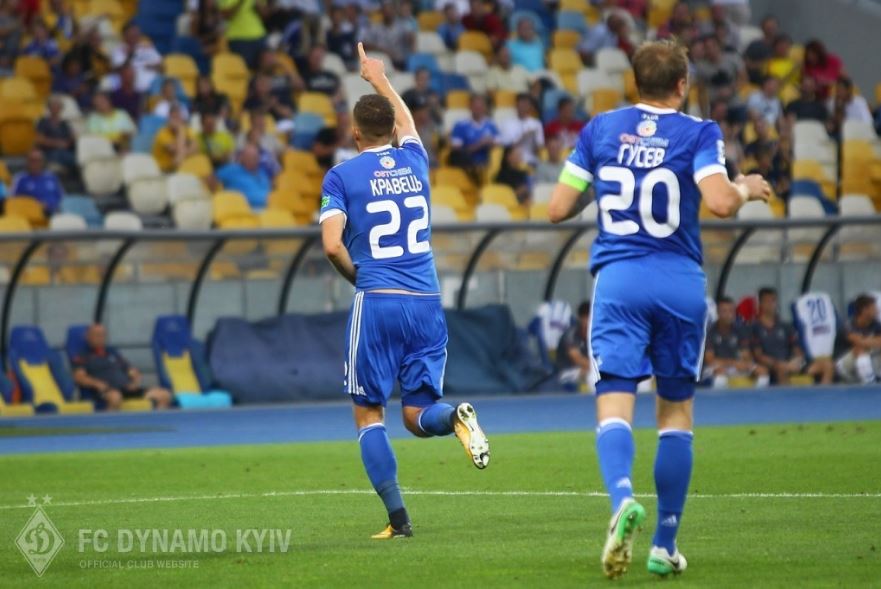 Артем Кравец не забивал за Динамо 23 месяца. Фото fcdynamo.kiev.ua