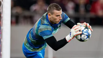 Реал з Луніним переграв Олімпіакос у ЛЧ: покер Мбаппе, три пропущені голи українця