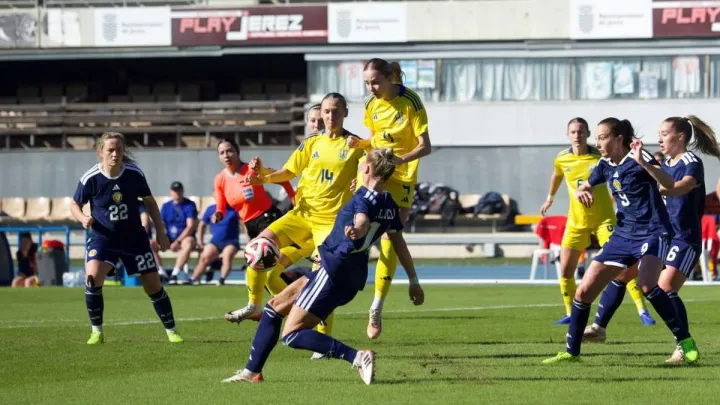 Жіноча збірна України стартувала на турнірі She Plays-2025: прикра нічия у грі з Шотландією
