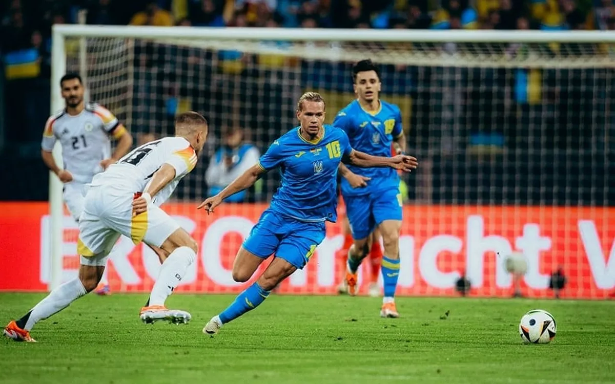Підготовка до Євро-2024: збірна України зіграла внічию з Німеччиною на ювілей Реброва