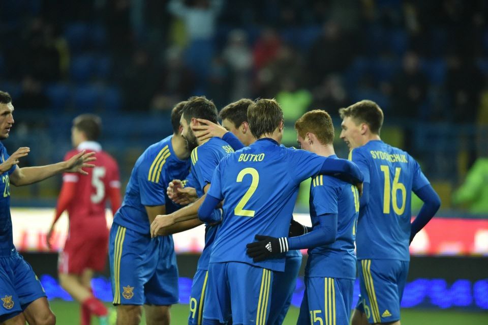Украина – Сербия 2:0. Харьков, 15.11.2016