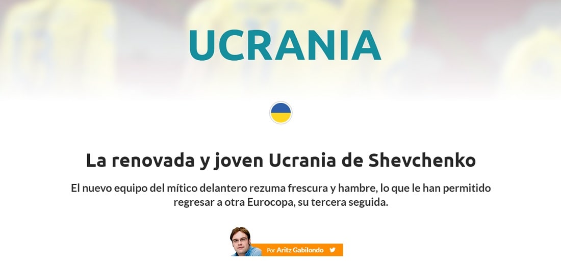 Испанская газета не пожалела слов для сборной Украины