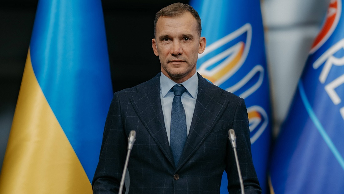 Президент УАФ Андрій Шевченко повідомив де збірна України готуватиметься до плей-оф відбору Євро-2024