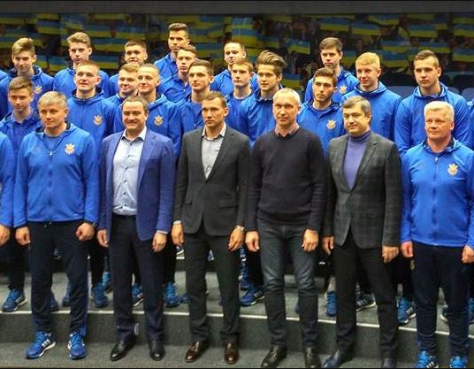 Андрей Шевченко дал напутствие сборной U-17 перед Евро-2017