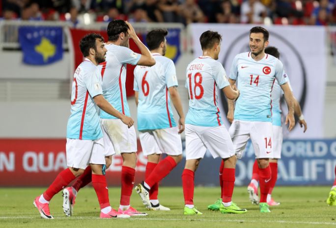Сборная Турции оформила первую крупную победу в отборе ЧМ-2018. Фото tff.org