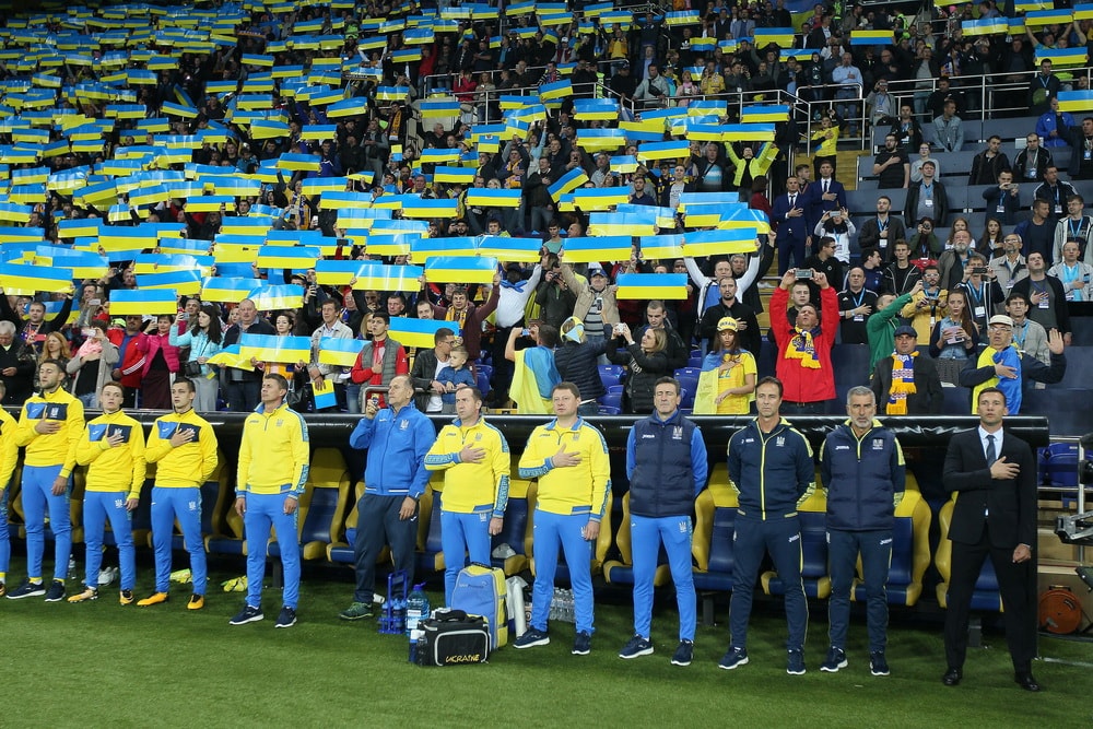 сборной Украины здорово поддержали в Харькове