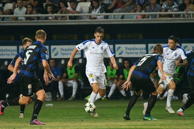 Черноморец отобрал очки у полурезервного состава Динамо, отыгравшись в концовке